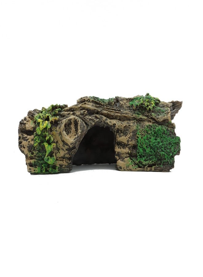 JIH Aquarium Decorations Resin Hollow Tree Trunk Ornament, Bettas House Cave Wood House Decor for Fish Tank (HS-SP207) - Image 3
